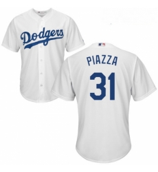 Youth Majestic Los Angeles Dodgers 31 Mike Piazza Replica White Home Cool Base MLB Jersey Youth Majestic Los Angeles Dodgers 31 Mike Piazza Replica White Home Cool Base MLB Jersey