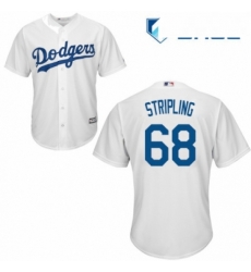 Youth Majestic Los Angeles Dodgers 68 Ross Stripling Authentic White Home Cool Base MLB Jersey Youth Majestic Los Angeles Dodgers 68 Ross Stripling Authentic White Home Cool Base MLB Jersey