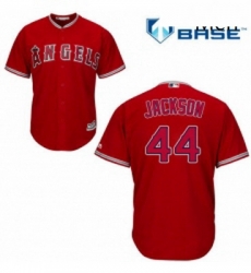 Mens Majestic Los Angeles Angels of Anaheim 44 Reggie Jackson Replica Red Alternate Cool Base MLB Jersey Mens Majestic Los Angeles Angels of Anaheim 44 Reggie Jackson Replica Red Alternate Cool Base MLB Jersey