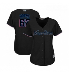Womens Miami Marlins 62 Jose Urena Replica Black Alternate 2 Cool Base Baseball Jersey Womens Miami Marlins 62 Jose Urena Replica Black Alternate 2 Cool Base Baseball Jersey