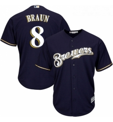 Youth Majestic Milwaukee Brewers 8 Ryan Braun Replica Navy Blue Alternate Cool Base MLB Jersey Youth Majestic Milwaukee Brewers 8 Ryan Braun Replica Navy Blue Alternate Cool Base MLB Jersey