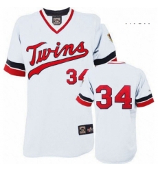 Mens Majestic Minnesota Twins 34 Kirby Puckett Authentic White Cooperstown Throwback MLB Jersey Mens Majestic Minnesota Twins 34 Kirby Puckett Authentic White Cooperstown Throwback MLB Jersey