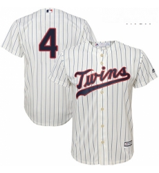 Mens Majestic Minnesota Twins 4 Paul Molitor Replica Cream Alternate Cool Base MLB Jersey Mens Majestic Minnesota Twins 4 Paul Molitor Replica Cream Alternate Cool Base MLB Jersey