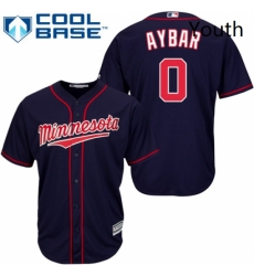 Youth Majestic Minnesota Twins 0 Erick Aybar Authentic Navy Blue Alternate Road Cool Base MLB Jersey Youth Majestic Minnesota Twins 0 Erick Aybar Authentic Navy Blue Alternate Road Cool Base MLB Jersey