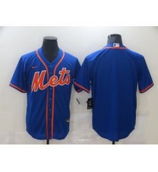 Men New York Mets Nike Blue Blank Jersey II Men New York Mets Nike Blue Blank Jersey II