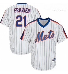 Mens Majestic New York Mets 21 Todd Frazier Replica White Alternate Cool Base MLB Jersey Mens Majestic New York Mets 21 Todd Frazier Replica White Alternate Cool Base MLB Jersey