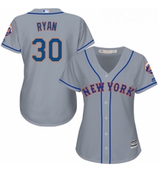 Womens Majestic New York Mets 30 Nolan Ryan Authentic Grey Road Cool Base MLB Jersey Womens Majestic New York Mets 30 Nolan Ryan Authentic Grey Road Cool Base MLB Jersey