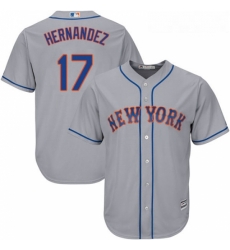Youth Majestic New York Mets 17 Keith Hernandez Replica Grey Road Cool Base MLB Jersey Youth Majestic New York Mets 17 Keith Hernandez Replica Grey Road Cool Base MLB Jersey