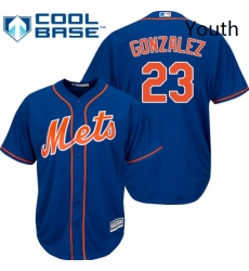 Youth Majestic New York Mets 23 Adrian Gonzalez Replica Royal Blue Alternate Home Cool Base MLB Jersey Youth Majestic New York Mets 23 Adrian Gonzalez Replica Royal Blue Alternate Home Cool Base MLB Jersey
