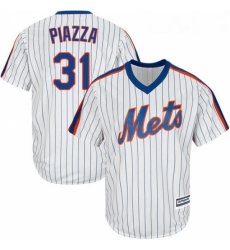 Youth Majestic New York Mets 31 Mike Piazza Authentic White Alternate Cool Base MLB Jersey Youth Majestic New York Mets 31 Mike Piazza Authentic White Alternate Cool Base MLB Jersey