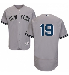 Mens Majestic New York Yankees 19 Masahiro Tanaka Grey Road Flex Base Authentic Collection MLB Jersey Mens Majestic New York Yankees 19 Masahiro Tanaka Grey Road Flex Base Authentic Collection MLB Jersey