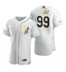 New York Yankees 99 Aaron Judge White Nike Mens Authentic Golden Edition MLB Jersey New York Yankees 99 Aaron Judge White Nike Mens Authentic Golden Edition MLB Jersey