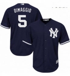 Youth Majestic New York Yankees 5 Joe DiMaggio Authentic Navy Blue Alternate MLB Jersey Youth Majestic New York Yankees 5 Joe DiMaggio Authentic Navy Blue Alternate MLB Jersey
