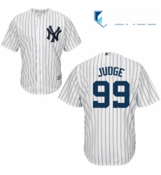 Youth Majestic New York Yankees 99 Aaron Judge Authentic White Home MLB Jersey Youth Majestic New York Yankees 99 Aaron Judge Authentic White Home MLB Jersey