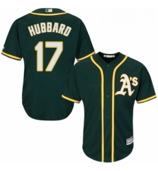 Youth Majestic Oakland Athletics 17 Glenn Hubbard Replica Green Alternate 1 Cool Base MLB Jersey Youth Majestic Oakland Athletics 17 Glenn Hubbard Replica Green Alternate 1 Cool Base MLB Jersey