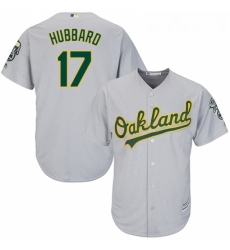 Youth Majestic Oakland Athletics 17 Glenn Hubbard Replica Grey Road Cool Base MLB Jersey Youth Majestic Oakland Athletics 17 Glenn Hubbard Replica Grey Road Cool Base MLB Jersey