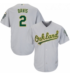 Youth Majestic Oakland Athletics 2 Khris Davis Authentic Grey Road Cool Base MLB Jersey Youth Majestic Oakland Athletics 2 Khris Davis Authentic Grey Road Cool Base MLB Jersey