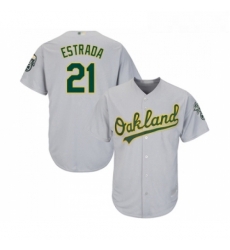 Youth Oakland Athletics 21 Marco Estrada Replica Grey Road Cool Base Baseball Jersey Youth Oakland Athletics 21 Marco Estrada Replica Grey Road Cool Base Baseball Jersey
