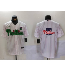 Men Philadelphia Phillies Big Logo White Stitched Jersey 3 Men Philadelphia Phillies Big Logo White Stitched Jersey 3