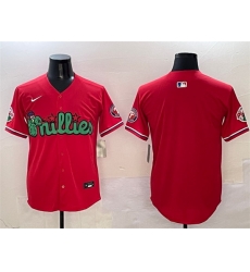 Men Philadelphia Phillies Blank Red Phanatic Limited Stitched Jersey Men Philadelphia Phillies Blank Red Phanatic Limited Stitched Jersey