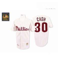 Mens Mitchell and Ness Philadelphia Phillies 30 Dave Cash Replica WhiteRed Strip Throwback MLB Jersey Mens Mitchell and Ness Philadelphia Phillies 30 Dave Cash Replica WhiteRed Strip Throwback MLB Jersey