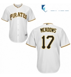 Youth Majestic Pittsburgh Pirates 17 Austin Meadows Replica White Home Cool Base MLB Jersey Youth Majestic Pittsburgh Pirates 17 Austin Meadows Replica White Home Cool Base MLB Jersey