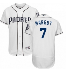 Mens Majestic San Diego Padres 7 Manuel Margot White Home Flex Base Authentic Collection MLB Jersey Mens Majestic San Diego Padres 7 Manuel Margot White Home Flex Base Authentic Collection MLB Jersey