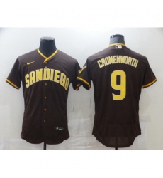 Women Nike San Diego Padres 9 Jake Cronenworth Brown 2021 Road Player Jersey Women Nike San Diego Padres 9 Jake Cronenworth Brown 2021 Road Player Jersey