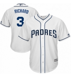 Youth Majestic San Diego Padres 3 Clayton Richard Authentic White Home Cool Base MLB Jersey Youth Majestic San Diego Padres 3 Clayton Richard Authentic White Home Cool Base MLB Jersey