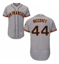 Mens Majestic San Francisco Giants 44 Willie McCovey Grey Road Flex Base Authentic Collection MLB Jersey Mens Majestic San Francisco Giants 44 Willie McCovey Grey Road Flex Base Authentic Collection MLB Jersey