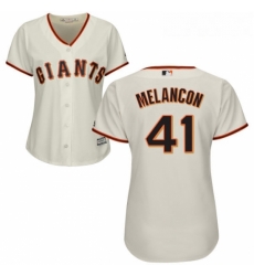 Womens Majestic San Francisco Giants 41 Mark Melancon Replica Cream Home Cool Base MLB Jersey Womens Majestic San Francisco Giants 41 Mark Melancon Replica Cream Home Cool Base MLB Jersey