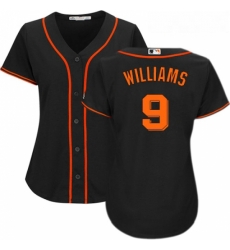Womens Majestic San Francisco Giants 9 Matt Williams Authentic Black Alternate Cool Base MLB Jersey Womens Majestic San Francisco Giants 9 Matt Williams Authentic Black Alternate Cool Base MLB Jersey