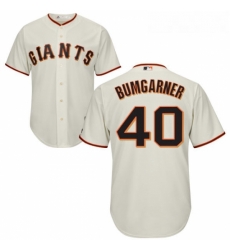 Youth Majestic San Francisco Giants 40 Madison Bumgarner Replica Cream Home Cool Base MLB Jersey Youth Majestic San Francisco Giants 40 Madison Bumgarner Replica Cream Home Cool Base MLB Jersey