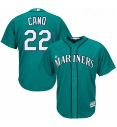 Youth Majestic Seattle Mariners 22 Robinson Cano Authentic Teal Green Alternate Cool Base MLB Jersey Youth Majestic Seattle Mariners 22 Robinson Cano Authentic Teal Green Alternate Cool Base MLB Jersey