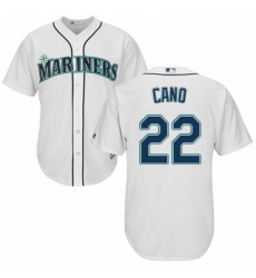 Youth Majestic Seattle Mariners 22 Robinson Cano Authentic White Home Cool Base MLB Jersey Youth Majestic Seattle Mariners 22 Robinson Cano Authentic White Home Cool Base MLB Jersey