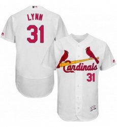 Mens Majestic St Louis Cardinals 31 Lance Lynn White Home Flex Base Authentic Collection MLB Jersey Mens Majestic St Louis Cardinals 31 Lance Lynn White Home Flex Base Authentic Collection MLB Jersey
