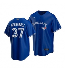 Men Toronto Blue Jays 37 Teoscar Hernandez Royal Cool Base Stitched Jerse Men Toronto Blue Jays 37 Teoscar Hernandez Royal Cool Base Stitched Jerse