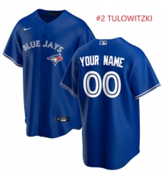 Men Toronto Blue Jays Troy Tulowitzki #22 Blue Nike Jersey Men Toronto Blue Jays Troy Tulowitzki #22 Blue Nike Jersey