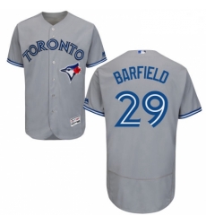 Mens Majestic Toronto Blue Jays 29 Jesse Barfield Grey Flexbase Authentic Collection MLB Jersey Mens Majestic Toronto Blue Jays 29 Jesse Barfield Grey Flexbase Authentic Collection MLB Jersey
