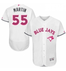 Mens Majestic Toronto Blue Jays 55 Russell Martin Authentic White 2016 Mothers Day Fashion Flex Base Jersey Mens Majestic Toronto Blue Jays 55 Russell Martin Authentic White 2016 Mothers Day Fashion Flex Base Jersey
