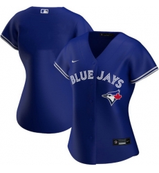 Women Toronto Blue Jays Blank Blue Stitched Baseball Jersey Women Toronto Blue Jays Blank Blue Stitched Baseball Jersey