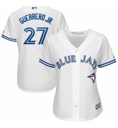 Womens Toronto Blue Jays Vladimir Guerrero Jr Majestic White Cool Base Player Jersey Womens Toronto Blue Jays Vladimir Guerrero Jr Majestic White Cool Base Player Jersey