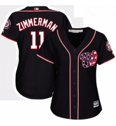 Womens Majestic Washington Nationals 11 Ryan Zimmerman Replica Navy Blue Alternate 2 Cool Base MLB Jersey Womens Majestic Washington Nationals 11 Ryan Zimmerman Replica Navy Blue Alternate 2 Cool Base MLB Jersey