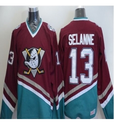 Anaheim Ducks #13 Teemu Selanne Red CCM Throwback Stitched NHL Jersey Anaheim Ducks #13 Teemu Selanne Red CCM Throwback Stitched NHL Jersey