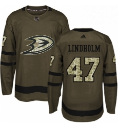 Mens Adidas Anaheim Ducks 47 Hampus Lindholm Premier Green Salute to Service NHL Jersey Mens Adidas Anaheim Ducks 47 Hampus Lindholm Premier Green Salute to Service NHL Jersey