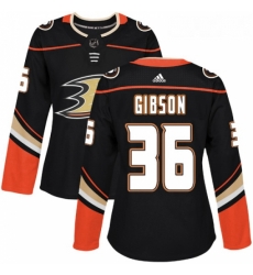 Womens Adidas Anaheim Ducks 36 John Gibson Premier Black Home NHL Jersey Womens Adidas Anaheim Ducks 36 John Gibson Premier Black Home NHL Jersey