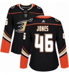 Womens Adidas Anaheim Ducks 46 Max Jones Premier Black Home NHL Jersey Womens Adidas Anaheim Ducks 46 Max Jones Premier Black Home NHL Jersey