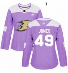 Womens Adidas Anaheim Ducks 49 Max Jones Authentic Purple Fights Cancer Practice NHL Jersey Womens Adidas Anaheim Ducks 49 Max Jones Authentic Purple Fights Cancer Practice NHL Jersey