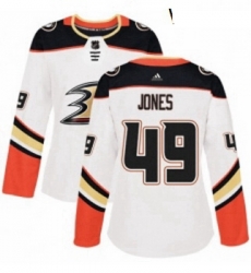Womens Adidas Anaheim Ducks 49 Max Jones Authentic White Away NHL Jersey Womens Adidas Anaheim Ducks 49 Max Jones Authentic White Away NHL Jersey