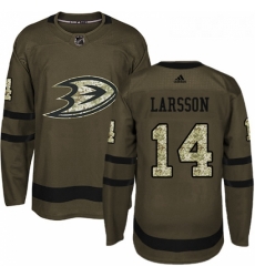 Youth Adidas Anaheim Ducks 14 Jacob Larsson Authentic Green Salute to Service NHL Jersey Youth Adidas Anaheim Ducks 14 Jacob Larsson Authentic Green Salute to Service NHL Jersey